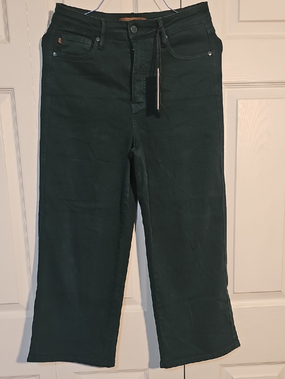 Judy Blue Deep Teal Straight Leg Jeans